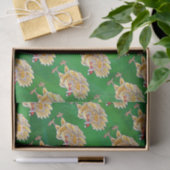 チキンクリスマスオングリーン 薄葉紙 (ギフト)