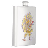 チキンクリスマス フラスク (右)