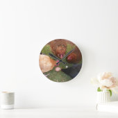 チキンクロック ラウンド壁時計 (ホーム)