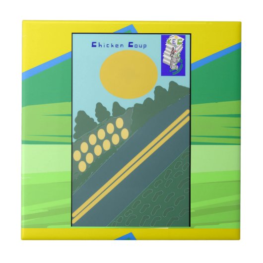 チキンクーデター タイル (正面)