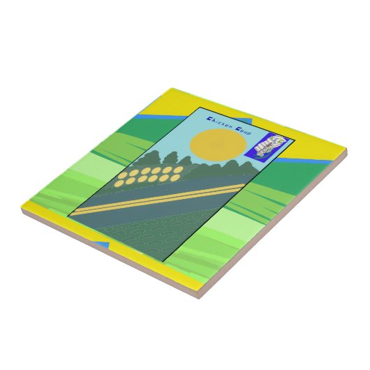 チキンクーデター タイル (側面)