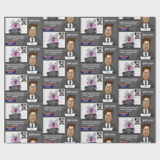 チキンクーデター ラッピングペーパー (フラット)