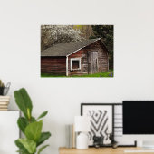 チキンクープイン春 ポスター (ホームオフィス)