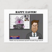 チキンクープクーデター復活祭はがき