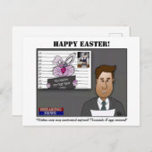 チキンクープクーデター復活祭はがき シーズンポストカード (正面/裏面)