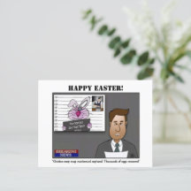 チキンクープクーデター復活祭はがき