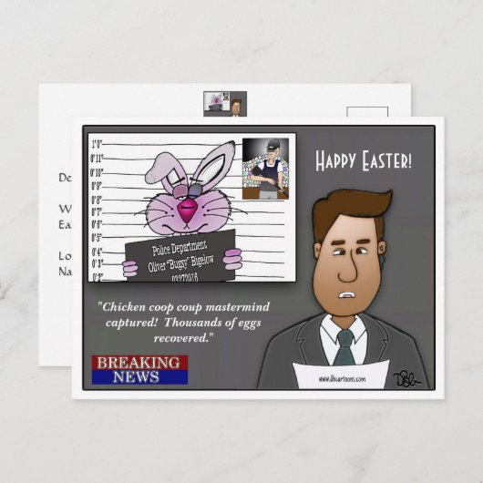 チキンクープクーデター首謀者 シーズンポストカード (正面/裏面)