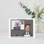 チキンクープクーデター首謀者 ポストカード (スタンド正面)