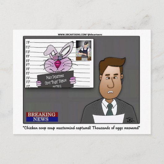 チキンクープクーデター首謀者 ポストカード (正面)