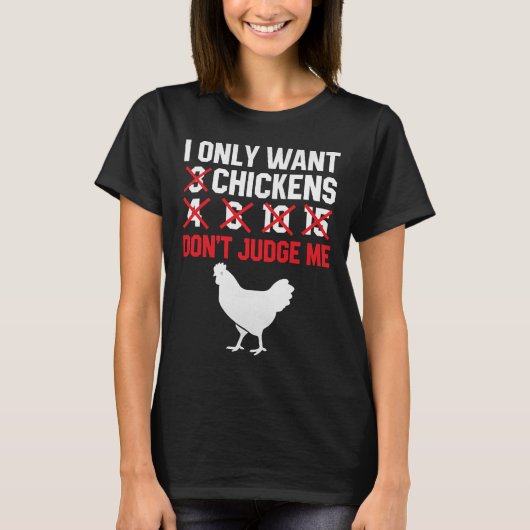 チキンクープチキン農家 Tシャツ (正面)