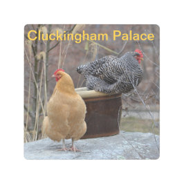 チキンクープメタルウォールアート メタルプリント