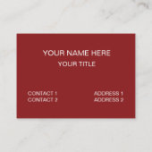 チキングッドモーニングチおもしろいキン 名刺 (裏面)