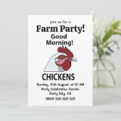 チキングッドモーニングチおもしろいキン 招待状 (スタンド正面)