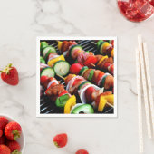 チキンケバブ スタンダードカクテルナプキン (インサイチュ)