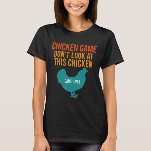 チキンゲームドン Tシャツ (正面)
