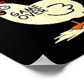 チキンゲーム鶏を見ていない ポスター (角)