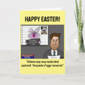 チキンコップの首謀者 イエローカード カード (正面)