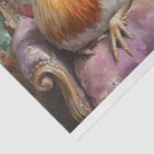 チキンコラージュの切り離 薄葉紙 (詳細)