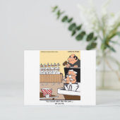 チキンコースロームおもしろいドラマギフト&ティー ポストカード (スタンド正面)