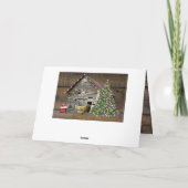 チキンコープのクリスマス シーズンカード (裏面)