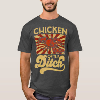 チキンザギザメパーティーレトロ70s tシャツ
