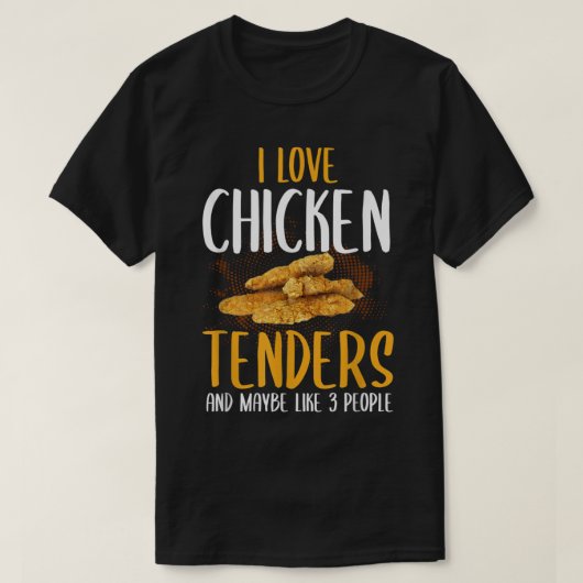 チキンシャツアメリカ国旗7月4日 Tシャツ (デザイン正面)