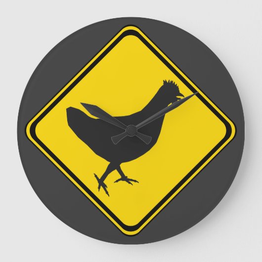 チキンシング！ ラージ壁時計 (正面)