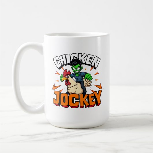 チキンジョッキー コーヒーマグカップ (左)