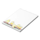 チキンスクラッチ紙パッドチクおもしろいログ ノートパッド (回転)