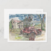 チキンスクラッチ ポストカード (正面/裏面)