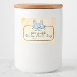 チキンススーカセロールホームキャニングラベル フードラベル