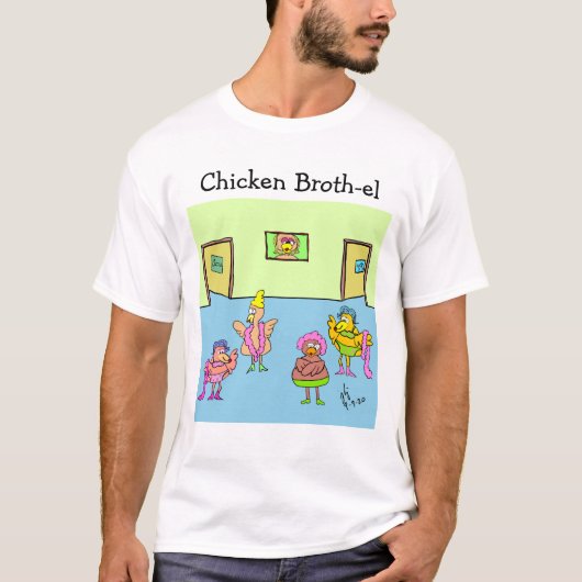 チキンスルーエルTシャツ Tシャツ (正面)
