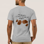 チキンスープに麺 Tシャツ (裏面)