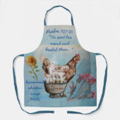 チキンスープ治癒聖なる書物、 経典 エプロン (正面)