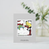 チキンスープ4唯一の漫画はがき ポストカード (スタンド正面)