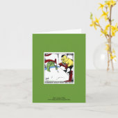 チキンスープ4唯一の漫画Notecard カード (黄色い花)