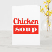 チキンスープ – よくカードを取得 カード (黄色い花)