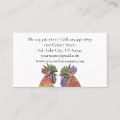 チキンズルースターとヘンカントリーファーム 名刺 (裏面)