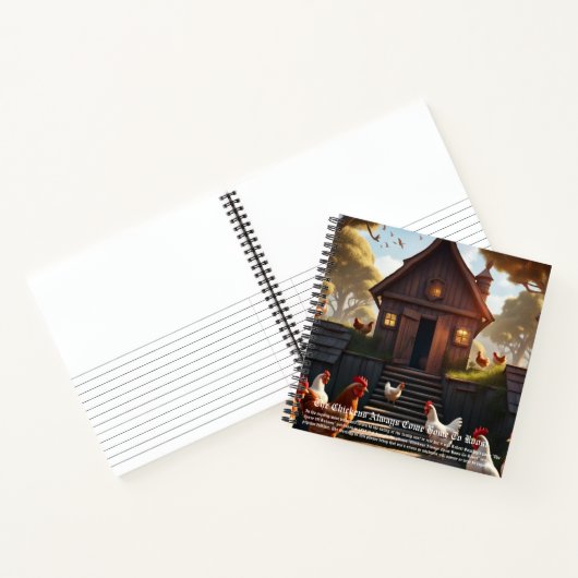 チキンズ来ホームへルースト ノートブック (内部)