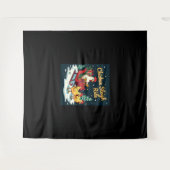 チキンソリ乗り タペストリー (正面(横))