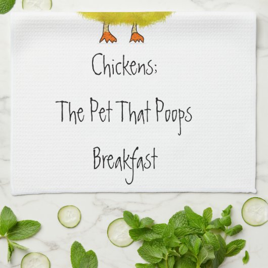 チキンタオル キッチンタオル (折り畳み)