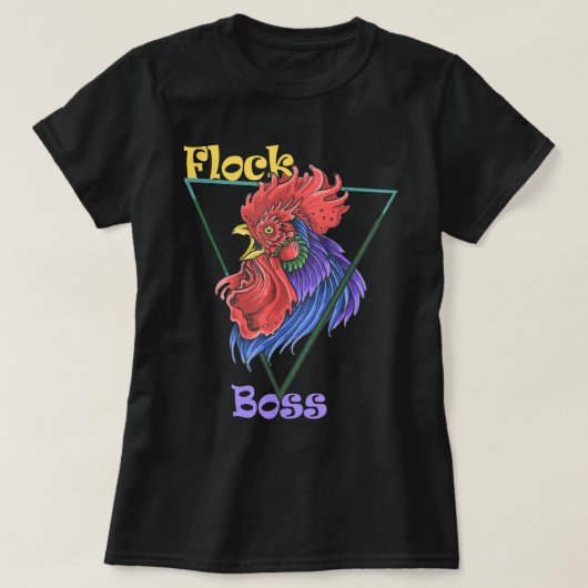 チキンダディーシャツヴィンテージチキンダディ農家 Tシャツ (デザイン正面)