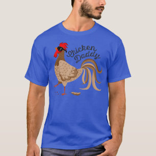 チキンダディーチキンパパおもしろいルースターキリファ Tシャツ