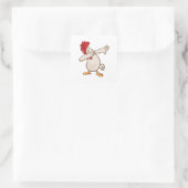 チキンダビング農家ダブダンス スクエアシール (バッグ)