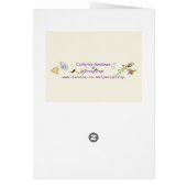 チキンダンスをおもしろいカラフルアート行う (裏面)