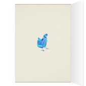 チキンダンスをおもしろいカラフルアート行う (内側 (左))