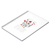 チキンチキンが大好きな女の子が好き ノートブック (左側)