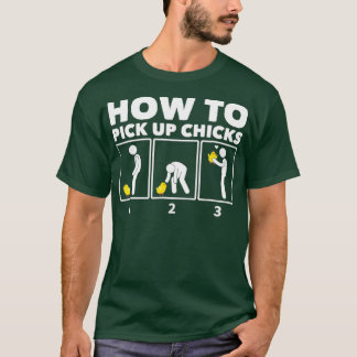 チキンチキンのピックアップおもしろい方法 Tシャツ