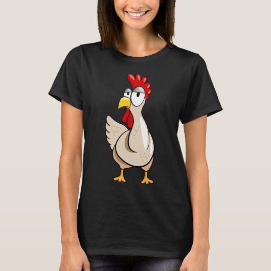 チキンチキン飼育 Tシャツ (正面)