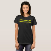チキンテンダーに皮肉を入れようおもしろいよ Tシャツ (正面フル)